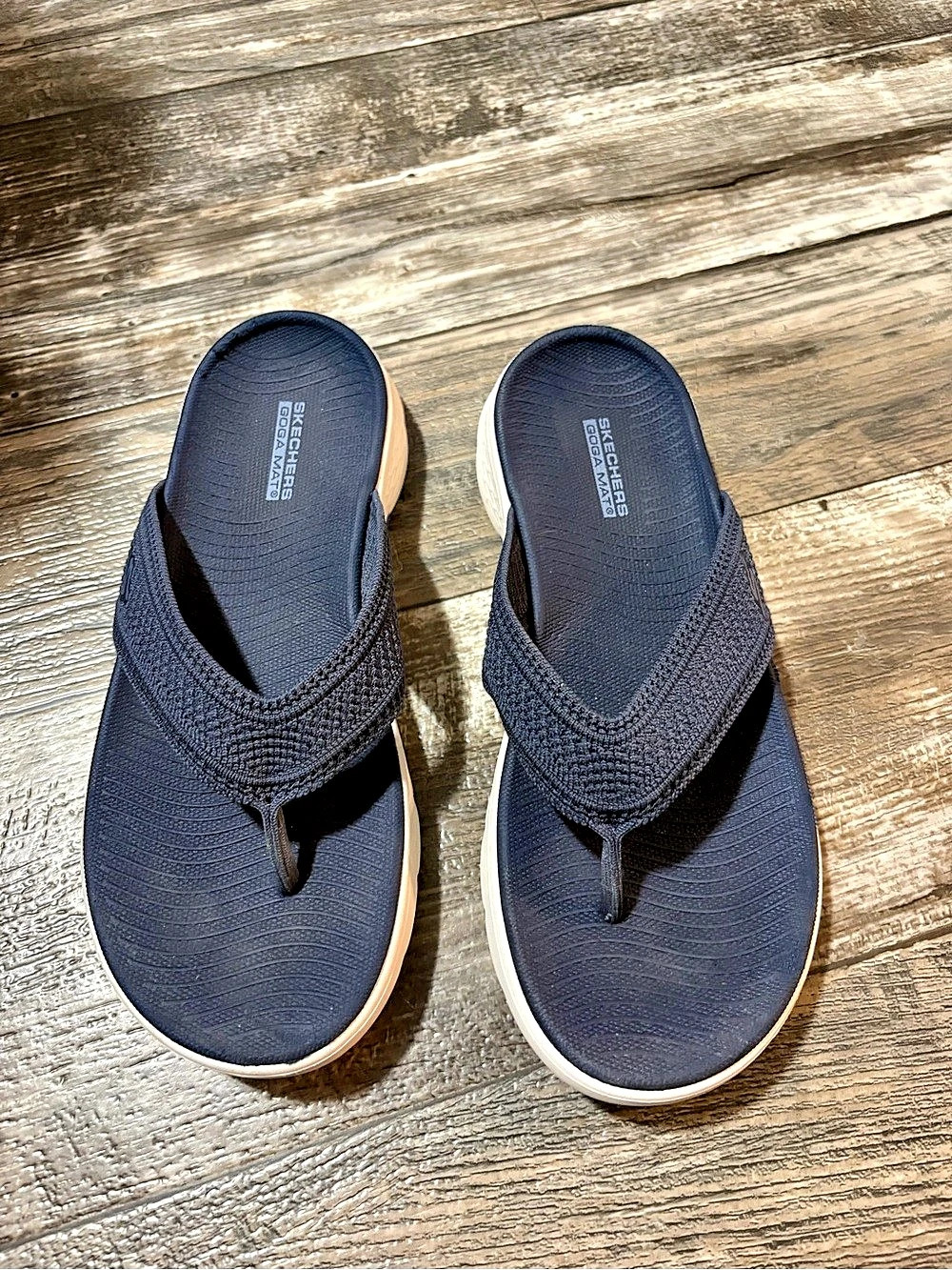 Skechers GO WALK Arch Fit Women's Blue Sandals